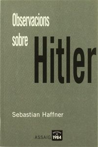 Produktbild: Observacions sobre Hitler