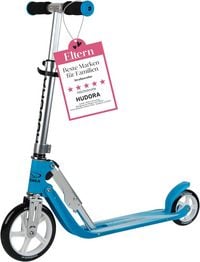 Produktbild: HUDORA 14202 - Little BigWheel Scooter, Farbe: Himmelblau, Aluminium-Roller für Kinder ab 3 Jahren