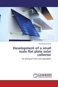 Produktbild: Development of a small scale flat plate solar collector