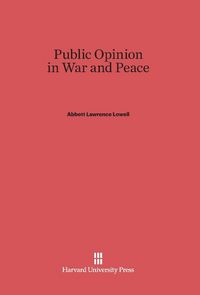 Produktbild: Public Opinion in War and Peace