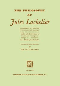 Produktbild: The philosophy of Jules Lachelier