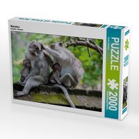 Produktbild: CALVENDO Puzzle Makaken | 2000 Teile Lege-Gr&ouml;&szlig;e 90x67cm Foto-Puzzle f&uuml;r gl&uuml;ckliche Stunden
