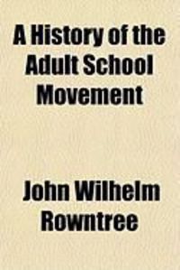 Produktbild: A History of the Adult School Movement