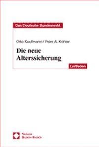 Produktbild: Die neue Alterssicherung