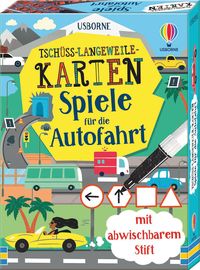Produktbild: Tsch&uuml;ss-Langeweile-Karten: Spiele f&uuml;r die Autofahrt