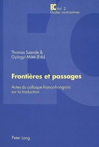 Produktbild: Fronti&egrave;res et passages
