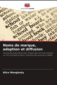 Produktbild: Noms de marque, adoption et diffusion