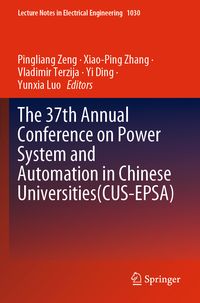 Produktbild: The 37th Annual Conference on Power System and Automation in Chinese Universities (CUS-EPSA)