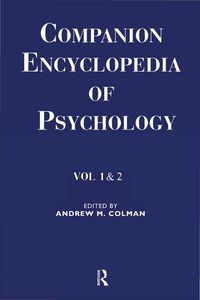 Produktbild: Companion Encyclopedia of Psychology