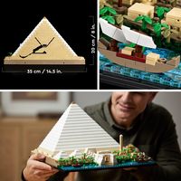 LEGO Architecture 21058 Cheops-Pyramide Modellbausatz für Erwachsene