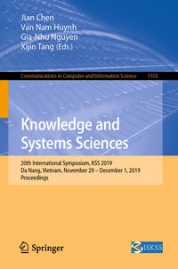 Produktbild: Knowledge and Systems Sciences
