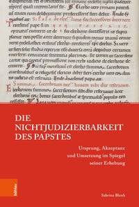 Produktbild: Die Nichtjudizierbarkeit des Papstes