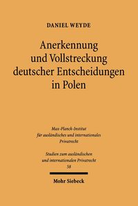 Produktbild: Anerkennung und Vollstreckung deutscher Entscheidungen in Polen