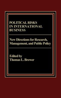 Produktbild: Political Risks in International Business