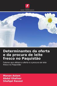 Produktbild: Determinantes da oferta e da procura de leite fresco no Paquist&atilde;o