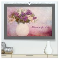 Produktbild: Blumen f&uuml;r dich (hochwertiger Premium Wandkalender 2027 DIN A2 quer), Kunstdruck in Hochglanz