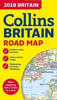 Produktbild: 2018 Collins Map of Britain