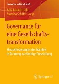 Produktbild: Governance f&uuml;r eine Gesellschaftstransformation