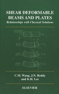 Produktbild: Shear Deformable Beams and Plates