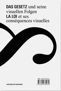 Produktbild: Das Gesetz und seine visuellen Folgen / La loi et ses cons&eacute;quences visuelles