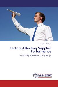 Produktbild: Factors Affecting Supplier Performance