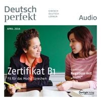 Bild vom Artikel Deutsch lernen Audio - Das Zertifikat B1 vom Autor Spotlight Verlag