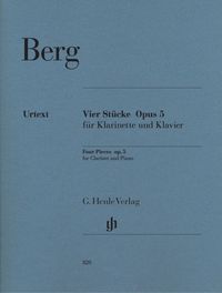 Bild vom Artikel Alban Berg - Vier Stücke op. 5 für Klarinette und Klavier vom Autor Alban Berg