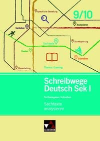 Produktbild: Schreibwege Deutsch / Sachtexte analysieren 9/10