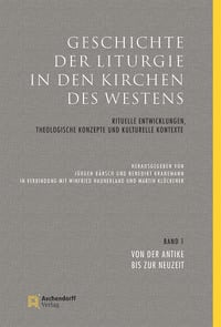 Produktbild: Geschichte der Liturgie in den Kirchen des Westens