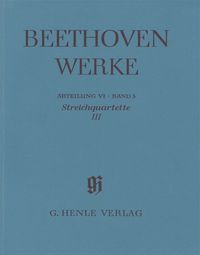 Produktbild: Beethoven, Ludwig van - Streichquartette III