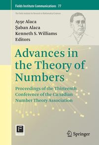Produktbild: Advances in the Theory of Numbers