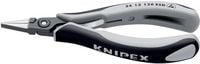 Produktbild: Knipex 34 12 130 ESD ESD Flachzange Gerade Chrom-Vanadium Kugellagerstahl 135 mm