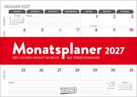Produktbild Monatsplaner 2027