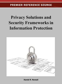Produktbild: Privacy Solutions and Security Frameworks in Information Protection