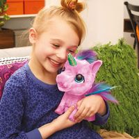 Hasbro F63725L0 - furReal Flyalots Flitter, Flattert mit den Flügeln, interaktives Plüsch-Einhorn