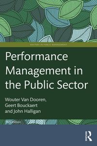 Produktbild: Performance Management in the Public Sector
