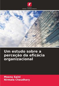Produktbild: Um estudo sobre a perce&ccedil;&atilde;o da efic&aacute;cia organizacional