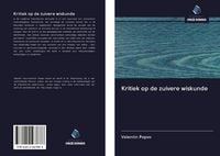 Produktbild: Kritiek op de zuivere wiskunde