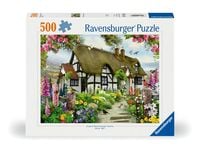 Produktbild: Erwachsenenpuzzle 500 Teile - Vertr&auml;umtes Cottage