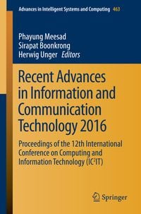 Produktbild: Recent Advances in Information and Communication Technology 2016
