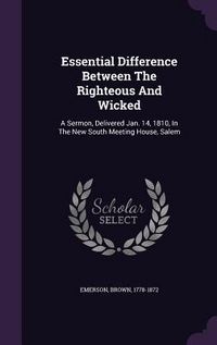 Produktbild: Essential Difference Between The Righteous And Wicked