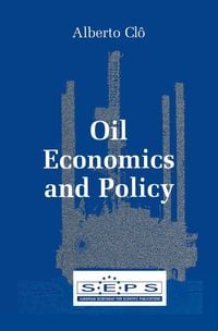 Produktbild: Oil Economics and Policy