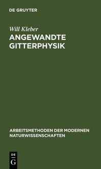 Produktbild: Angewandte Gitterphysik