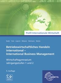 Produktbild: Betriebswirtschaftliches Handeln international