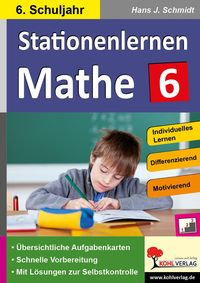 Produktbild: Kohls Stationenlernen Mathe / 6. Schuljahr