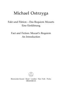 Produktbild: Fakt und Fiktion - Das Requiem Mozarts