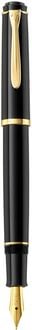 Produktbild: Pelikan F&uuml;llhalter Classic P200, Schwarz, Edelharz, Feder F vergoldet