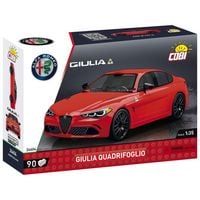 Produktbild: COBI Alfa Romeo 24604 - Giulia Quadrifoglio, Bausatz 90 Klemmbausteine