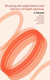 Produktbild: Studying the Organisation and Delivery of Health Services