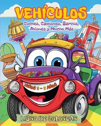 Produktbild: Veh&iacute;culos - Libro de Colorear para Ni&ntilde;os de 3 a 5 a&ntilde;os